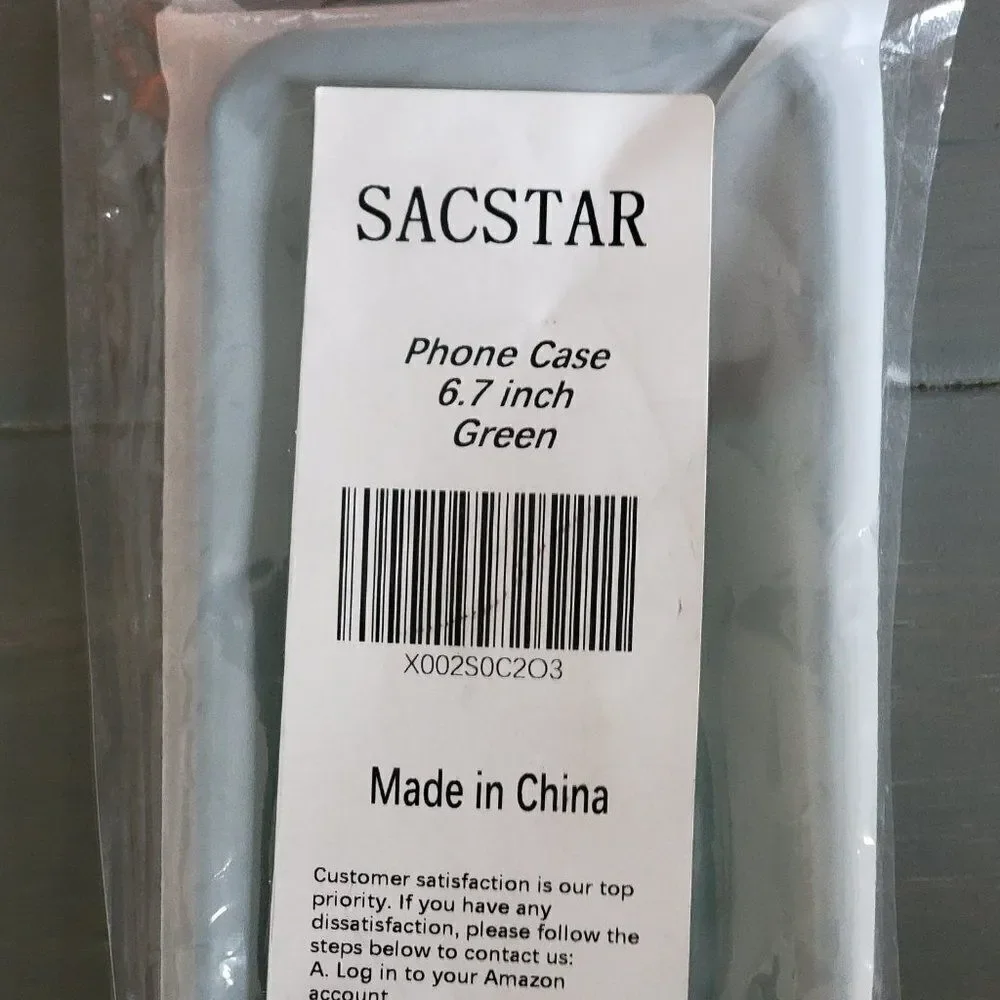 Sacstar Designed for iPhone 12 Pro Max Case Shockproof Protective 6.7 Green
